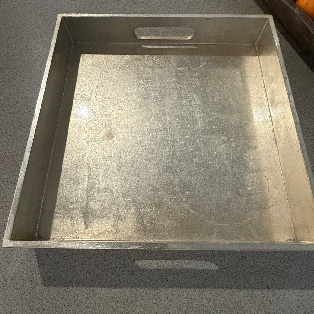 West Elm Sleek Black Tray